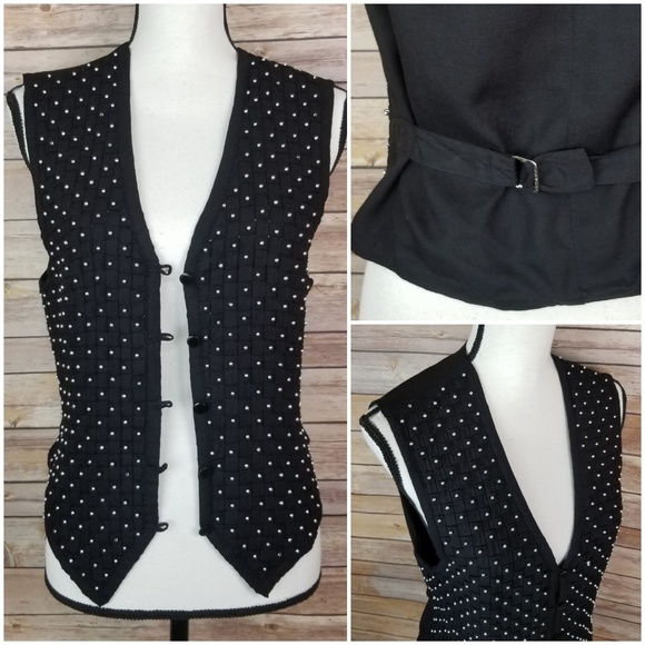Ann Tran for Kenar Etc Vest Hand Beaded Medium - Picture 3 of 7